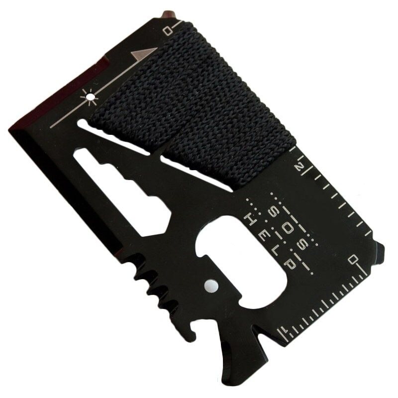 Plånbok Multi-tool Kreditkort Med Skruvmejslar Survival Tools