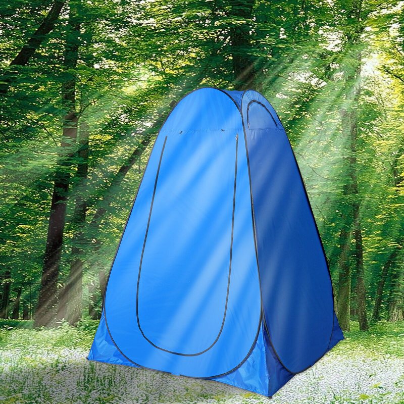 Sekretess Dusch Toalett Campingtält Anti-uv Vattentätt Fotograferingstält Solskydd