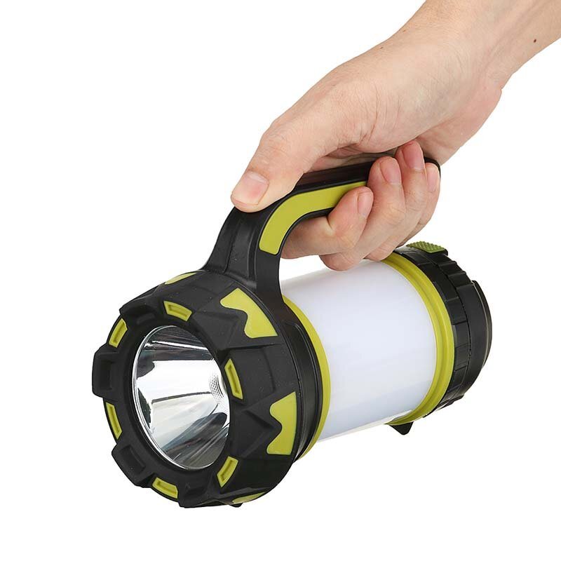 Super Birght Led-campingljus Arbetsljus Stor Kapacitet Usb Uppladdningsbar Long Shot Spotlight För Utomhuscampingfiske