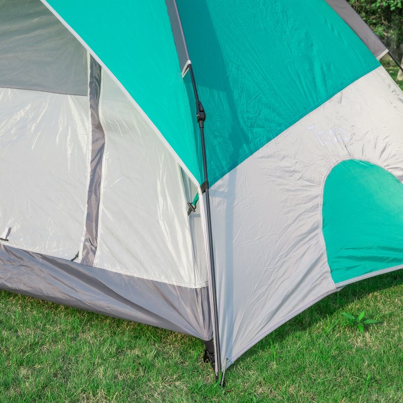 Tooca 4-personers Campingtält Omedelbar Uppsättning Automatiskt Kupoltält Vattentätt Vindtätt Utomhuscamping Solskyddsskydd
