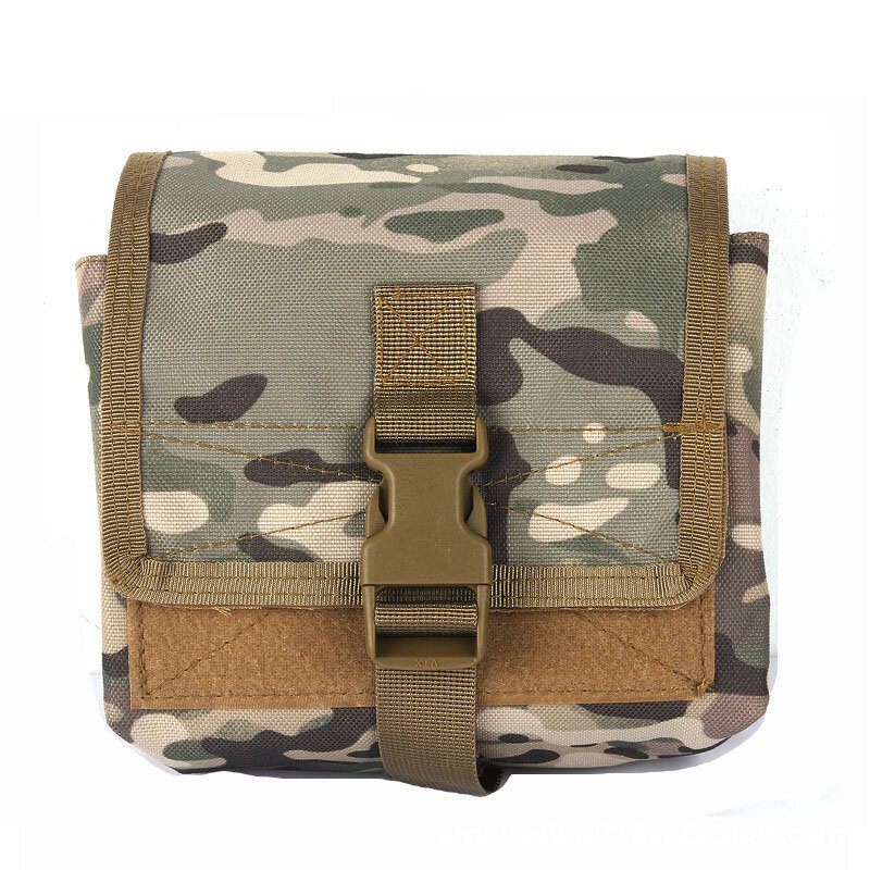 Tre Soldater Nylon Utomhus Militär Taktisk Midjeväska Camping Trekking Travel Camouflage Bag