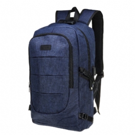 Unisex Anti-stöld Laptop Ryggsäck Travel Business Skolväska Med Säkert Lås + Usb-port