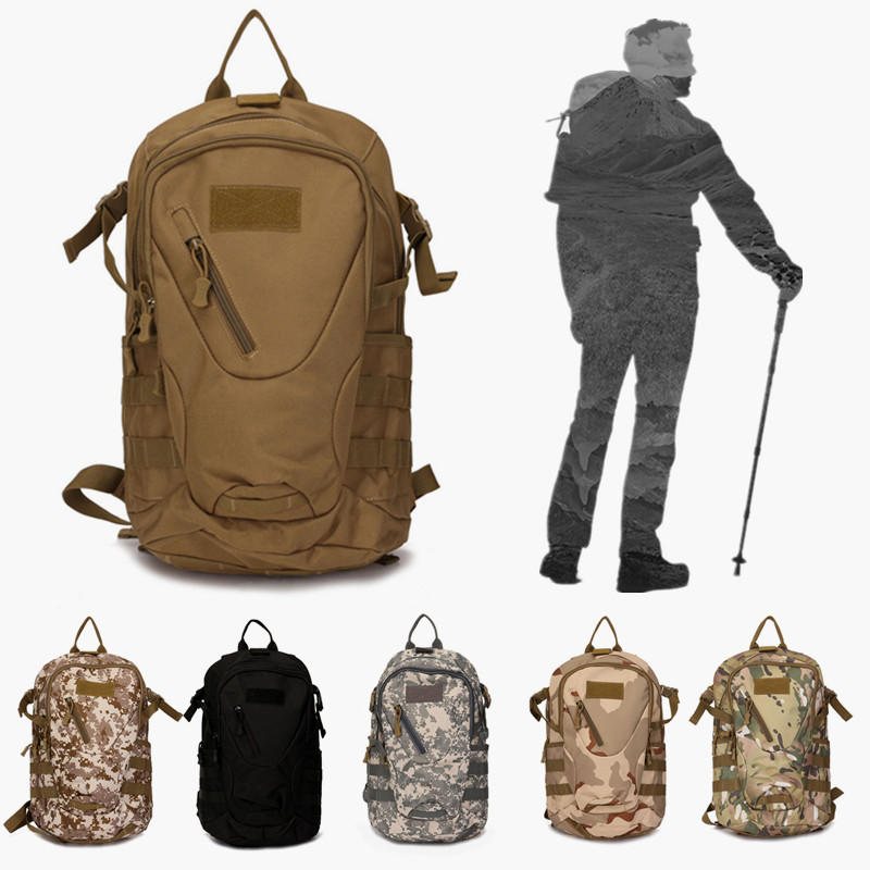 Utomhus 20l Ryggsäck Camping Vandring Rese Axelväska Pack