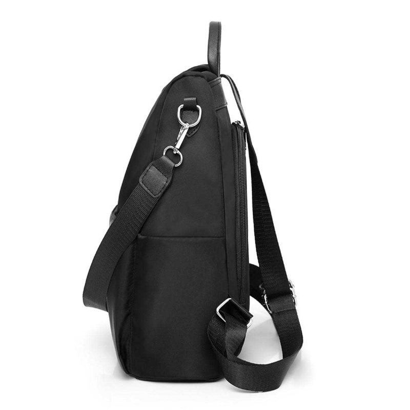 Utomhus Kvinnor Stöldskyddsryggsäck Oxford Tyg Vattentät Axelväska Girl School Back Pack