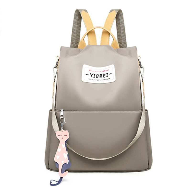 Utomhus Kvinnor Stöldskyddsryggsäck Oxford Tyg Vattentät Axelväska Girl School Back Pack