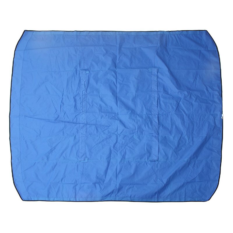Vattentät Båtbyte Canvas 600d Polyester Tältduk Med Blixtlåsfickor Utan Ram