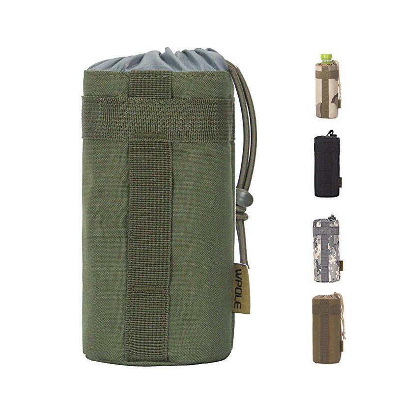 Wpole A03 Utomhussport Flaskväska Utomhus Tactical Bag Camping Handhåll Vattenkopp Väska Set
