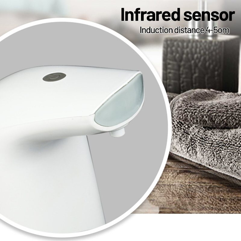 Automatisk Tvålautomat Beröringsfri Smart Infraröd Sensor Skummande Handtvättmaskin