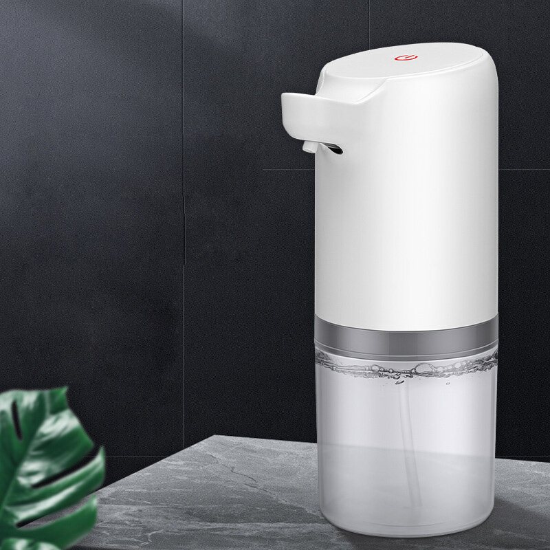 Automatisk Tvålautomat Intelligent Beröringsfri Skummaskin Handdesinfektionsmedel Ipx4 400ml Kapacitet Vattentät För Toaletter Kök Hotell