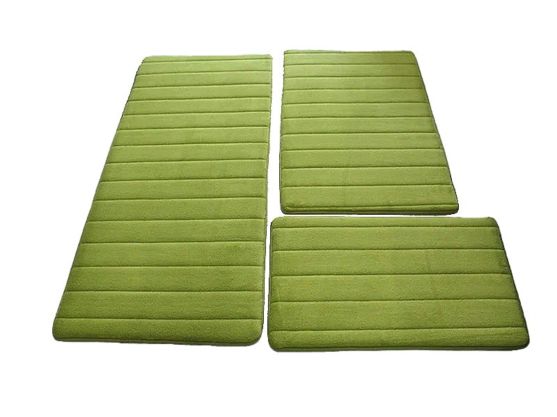 Badmatsset Memory Foam Mjukt Och Bekvämt Supervattenabsorberande