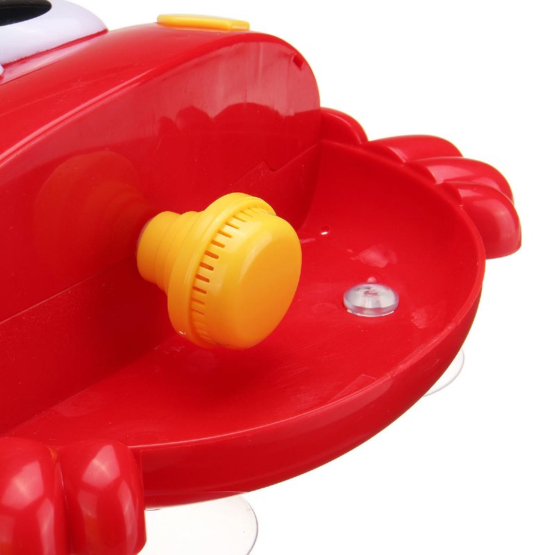 Bedårande Krabba Bubbelmaskin Musik Badkar Babybaddusch Roliga Röda Plastleksaker