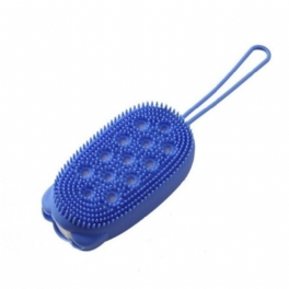 Bubble Bath Brush Creative Silikon Dubbelsidig Massage Hårbotten Backrubbing Bad Massageborste Hudrengöring