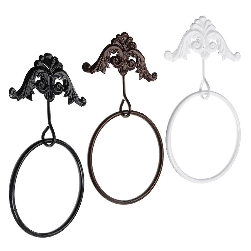 Rostfritt Stål Väggmonterad Badrum Toalett Hand Handduk Ring Hållare