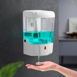 X9 800ml Intelligent Ir-sensor Dispenser För Flytande Tvål Handdesinfektionsmedel Schampo Kroppstvätt Tvålbehållare För Badrum Kök Hotell Restaurang Skolsjukhus