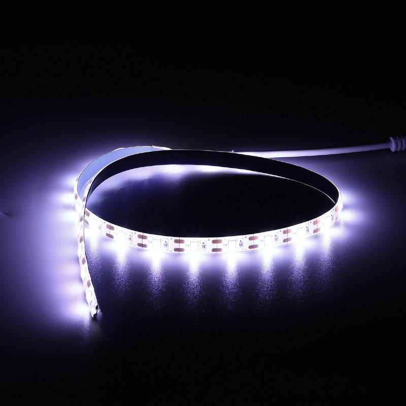 0.5m/1m/2m/3m Human Body Smart Induktion Led-ljus Med Batterilåda Light Bar 2835 Cabinet Bar