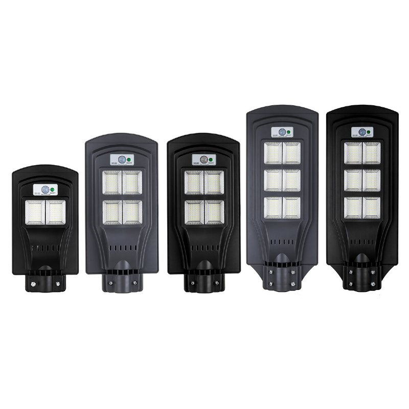 106/261/324 Led Solar Street Light Induktion Pir Rörelsesensor Trädgårdsvägglampa