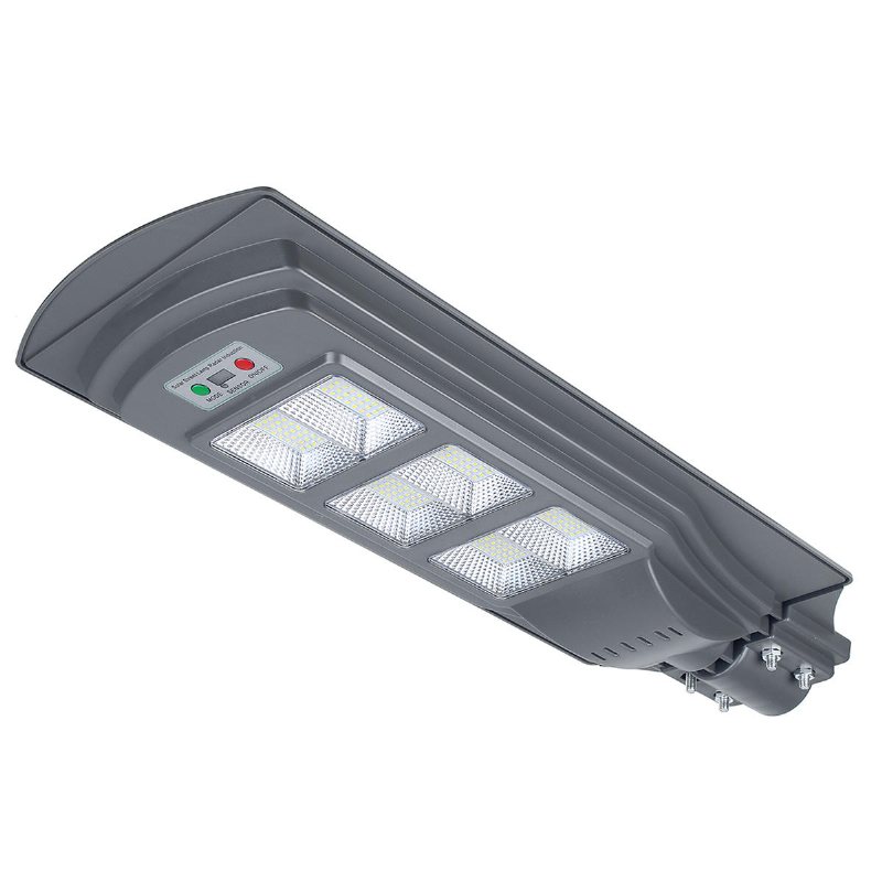 108/216/324 Led Solar Street Light Pir Rörelsesensor Lampvägg Med Fjärrkontroll