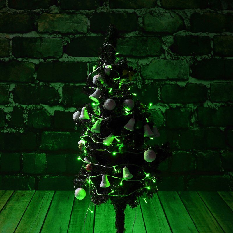 10m 100led Fairy String Julljus Utomhus Vattentät Bröllop Holiday Party Lamp Us Plug 110v