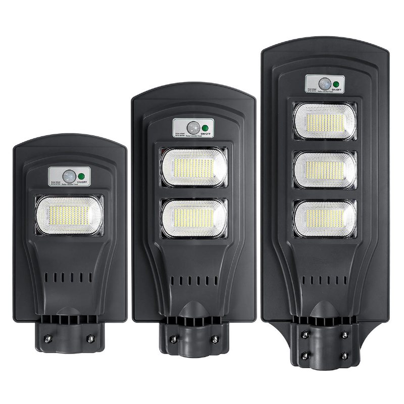 117/234/351 Led Solar Wall Street Light Rörelsesensor Utomhuslampa Med Fjärrkontroll
