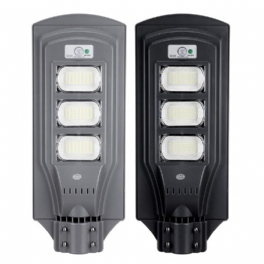 120w Super Ljus Utomhus Led Solar Ljuskontroll Pir Rörelsesensor Wall Street Light Trädgård Innergård Däckslampa