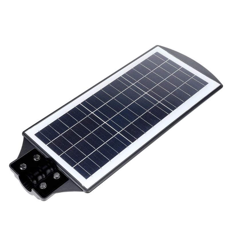 120w Super Ljus Utomhus Led Solar Ljuskontroll Pir Rörelsesensor Wall Street Light Trädgård Innergård Däckslampa
