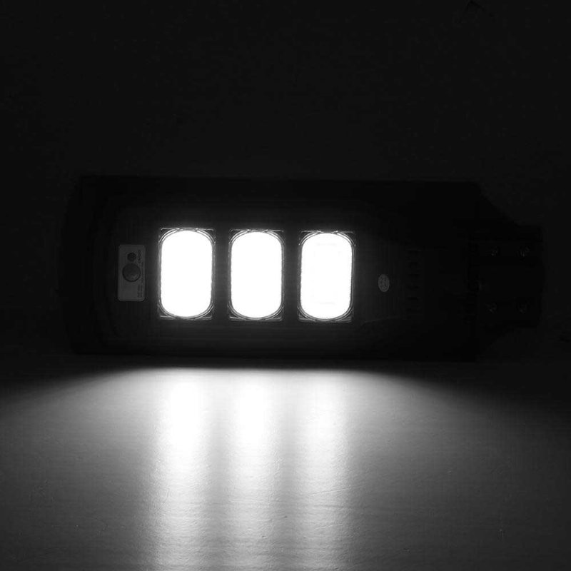 120w Super Ljus Utomhus Led Solar Ljuskontroll Pir Rörelsesensor Wall Street Light Trädgård Innergård Däckslampa