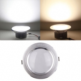 12w Led Down Light Tak Infälld Lampa Dimbar 220v + Driver
