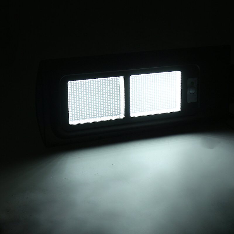 150/462/748/924 Led Solar Powered Street Light Integrerad Vägbelysningskontroll + Solpanel 6v/18w Med Fjärrkontroll