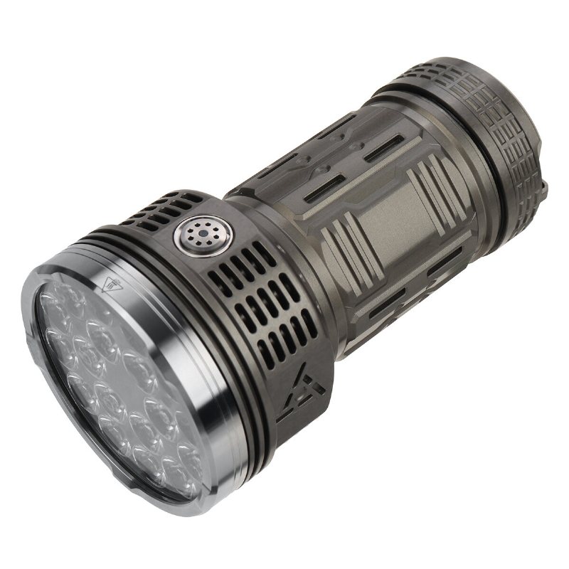 18x Sfq43 21000lm 871m 190000cd Anduril Ui Power Bank Ficklampa 3*21700 Batteri Type-c Input & Output Högpresterande Led-ficklampa Superljusstarkt Starkt Spotlighthandtag Och Självlysande Rör Tillval