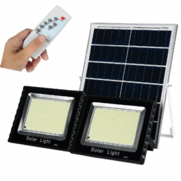 1976 Led Solar Light Led Street Floodlight Trädgårdsspotlight Utomhuslampa Med Fjärrkontroll