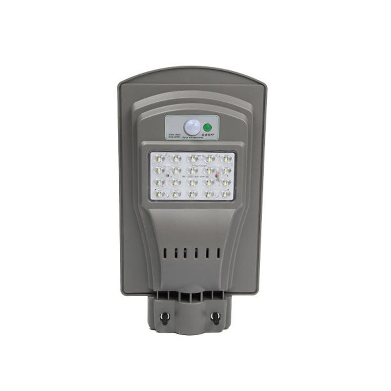 20w 40w 60w Led Solar Pir Motion Activated Sensor Wall Street Light Utomhuslampa