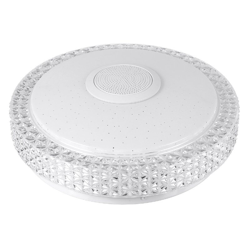 220v Rgb Led Musik Taklampa Dimbar Bluetooth App+fjärrkontroll Kök Sovrum
