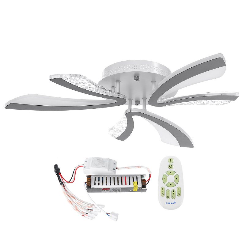 24/40w 85v-265v Led-taklampa Pendellampa Dimbar Fjärrkontroll Hall Vardagsrumsarmatur Dekor