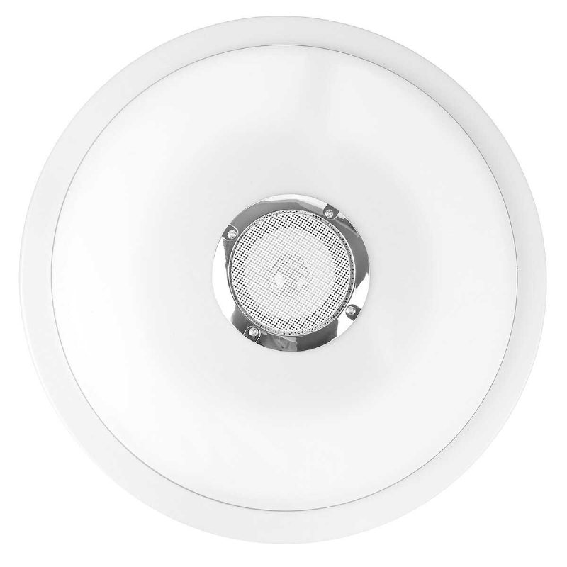 2.4 Ghz Bluetooth Led-taklampa 256 Rgb Musikhögtalare Dimbar Lampa + Fjärrkontroll