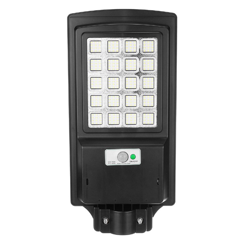 240/560led Solar Street Wall Light Powered Ip65 Vattentät Lampa Pir Rörelsesensor Utomhus Trädgård