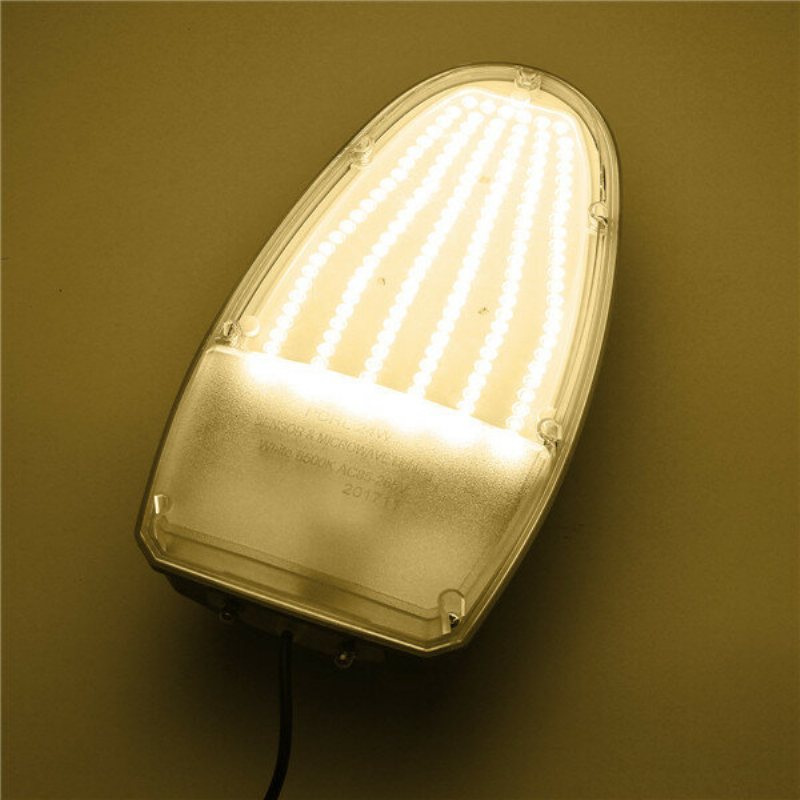 24w Ljuskontroll Rörelsesensor 144 Led Road Street Lights Flood Lamp För Utomhus Yard Ac85-265v