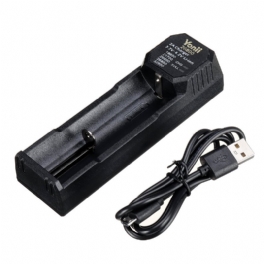 26800 Batteri 5v 2a Snabbladdning Usb Batteriladdare För Li-ion 32650/26800/26650/21700/18650