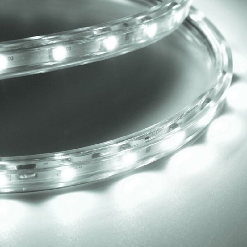 2m 7w Vattentät Ip67 Smd 3528 120 Led Strip Rep Light Julfest Utomhus Ac 220v