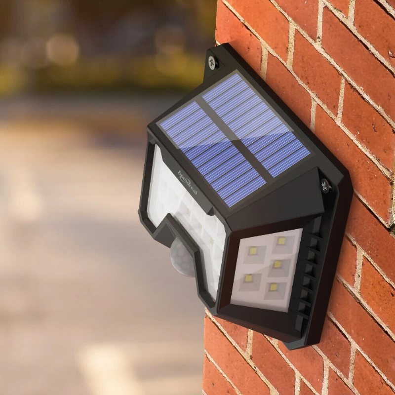 2st Somoreal Sm-olt3 Utomhussolljus 32 Led 120°pir-sensor Vidvinkel Vattentät Vägglampa För Trädgårdsväg Säkerhetslampa