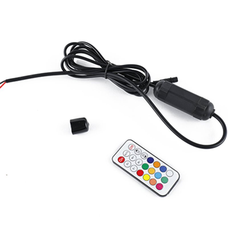3/4/5ft Rgb-upplyst Antenn Led Light Whip Flagga För Suv Atv Rzr Utv Xmas
