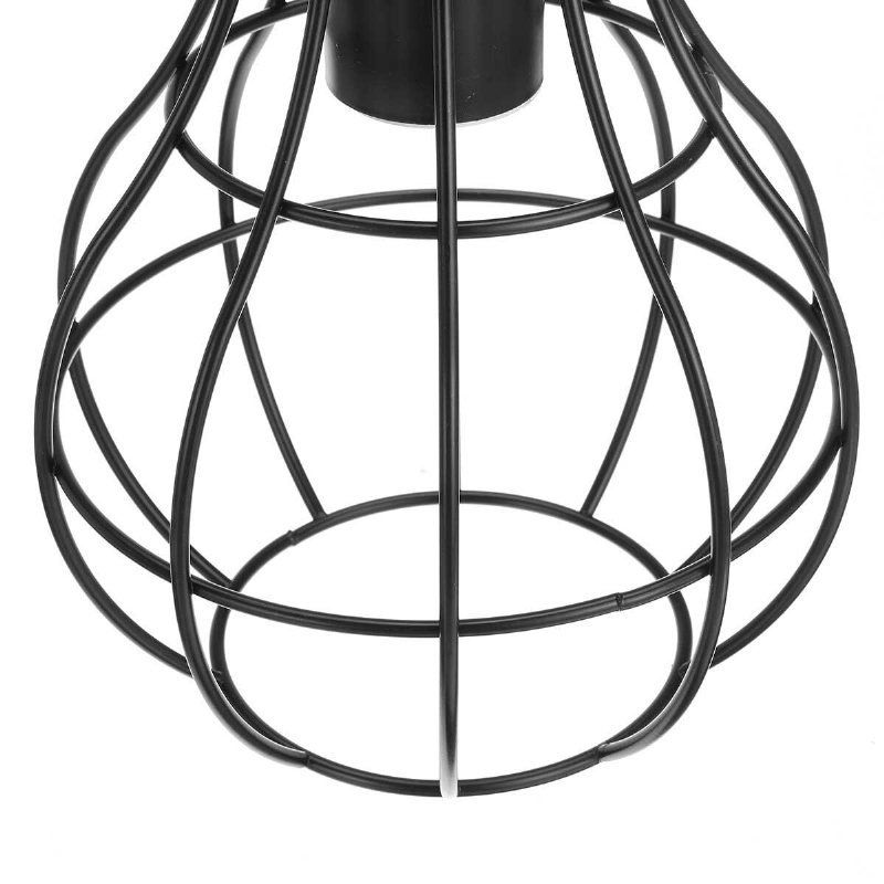 3-lights Industriell Pendelbelysning Tak Metall Vintage Hängande Retro Lampa Utan
