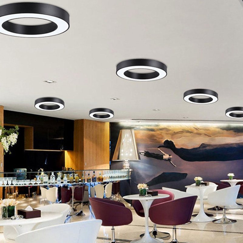 30w Led-takljus Rund Form Panelljus Hem 3 Färger Belysning 110v-220v