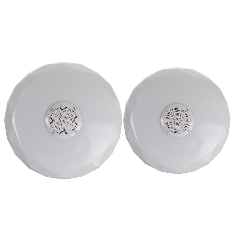 33cm/40cm 36w Led Rgb Musik Smart Taklampa Bluetooth App/fjärrkontroll Kök Sovrum Badrum 85-265v