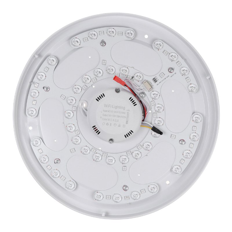 33cm/40cm 36w Led Rgb Musik Smart Taklampa Bluetooth App/fjärrkontroll Kök Sovrum Badrum 85-265v
