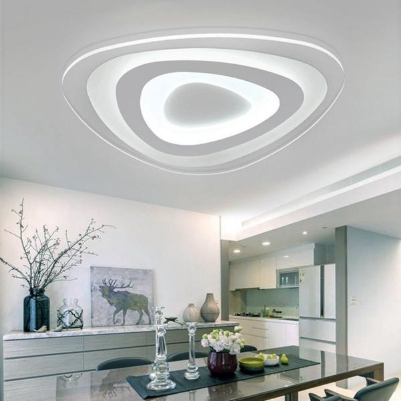 35w Modern Ultratunn Led-infälld Taklampa 3 Färg Justerbar För Vardagsrummet