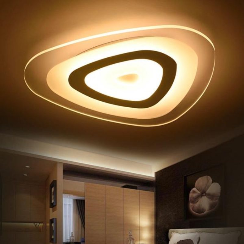 35w Modern Ultratunn Led-infälld Taklampa 3 Färg Justerbar För Vardagsrummet