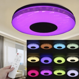 36cm Bluetooth Wifi Led-takljus Rgb Musikhögtalare Dimbar Lampa App Fjärrkontroll