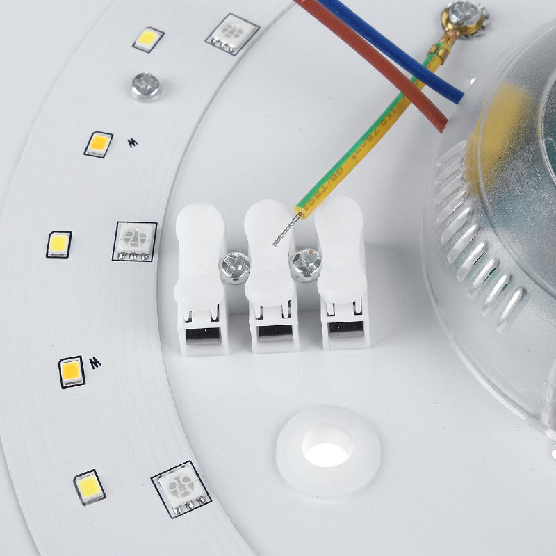 36cm Bluetooth Wifi Led-takljus Rgb Musikhögtalare Dimbar Lampa App Fjärrkontroll