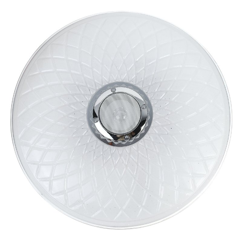 40cm 85-265v Bluetooth Led-taklampa 256 Rgb Musikhögtalare Dimbar Lampa 2.4ghz Fjärrkontroll