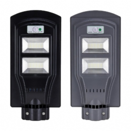 40w Solar Gatubelysning Utomhus Med Pir-rörelsesensor Vattentät Led-vägglampa Automatisk På/av Innergårdsdäck Nattljus